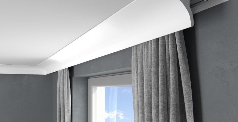 Illuminer le plafond avec une corniche éclairage indirect